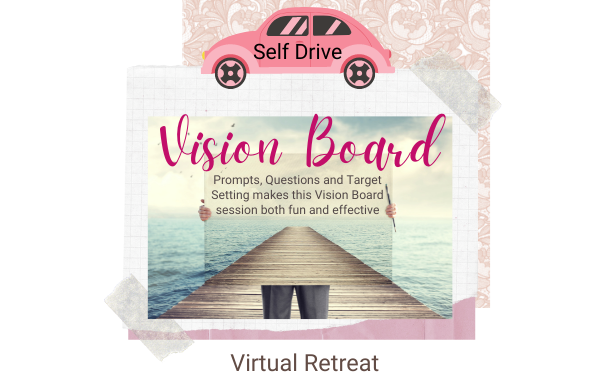 SELF DRIVE Vision Board Virtual Retreat 